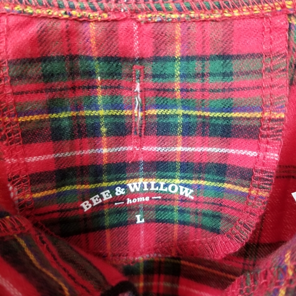 Bee & Willow Home Red Plaid Dog Large One Piece Flannel Pajama Christmas Cosplay - Picture 9 of 9